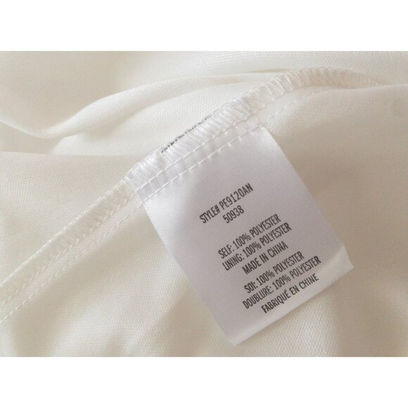 Anthropologie Eva Franco Floral Appliqué Swing Halter Neck White Sleeveless Mini - Picture 10 of 16